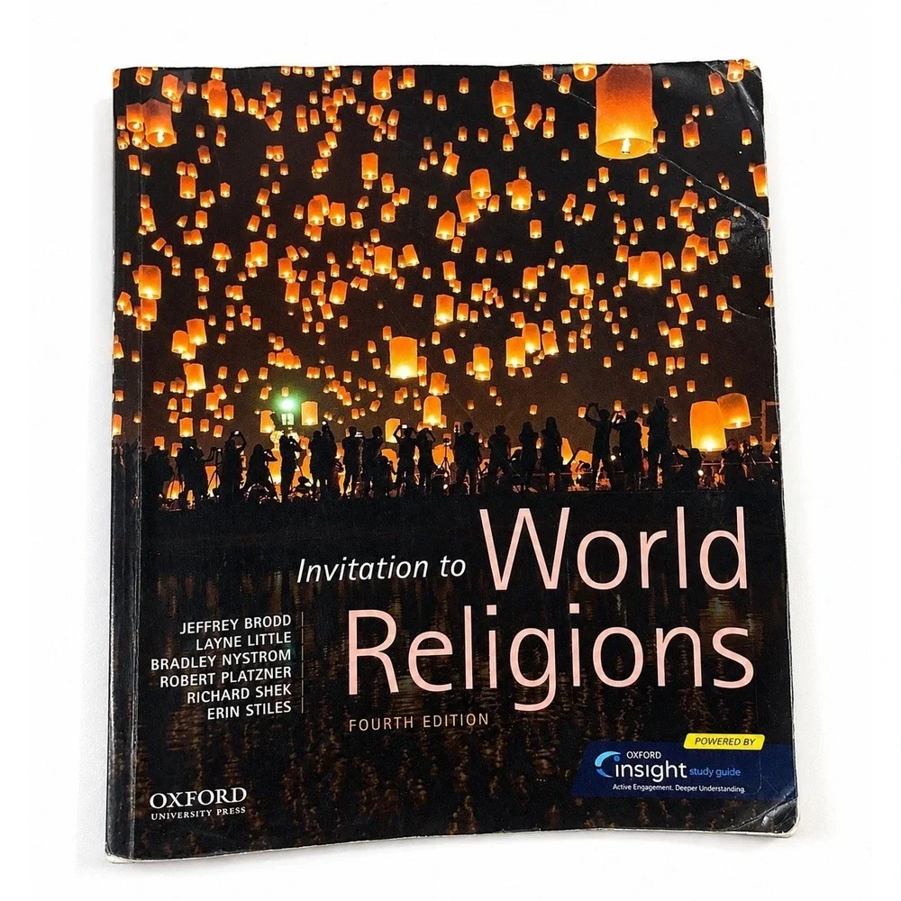 Invitation to World Religions 4th Edition Brodd Little Nystrom Oxford 2022